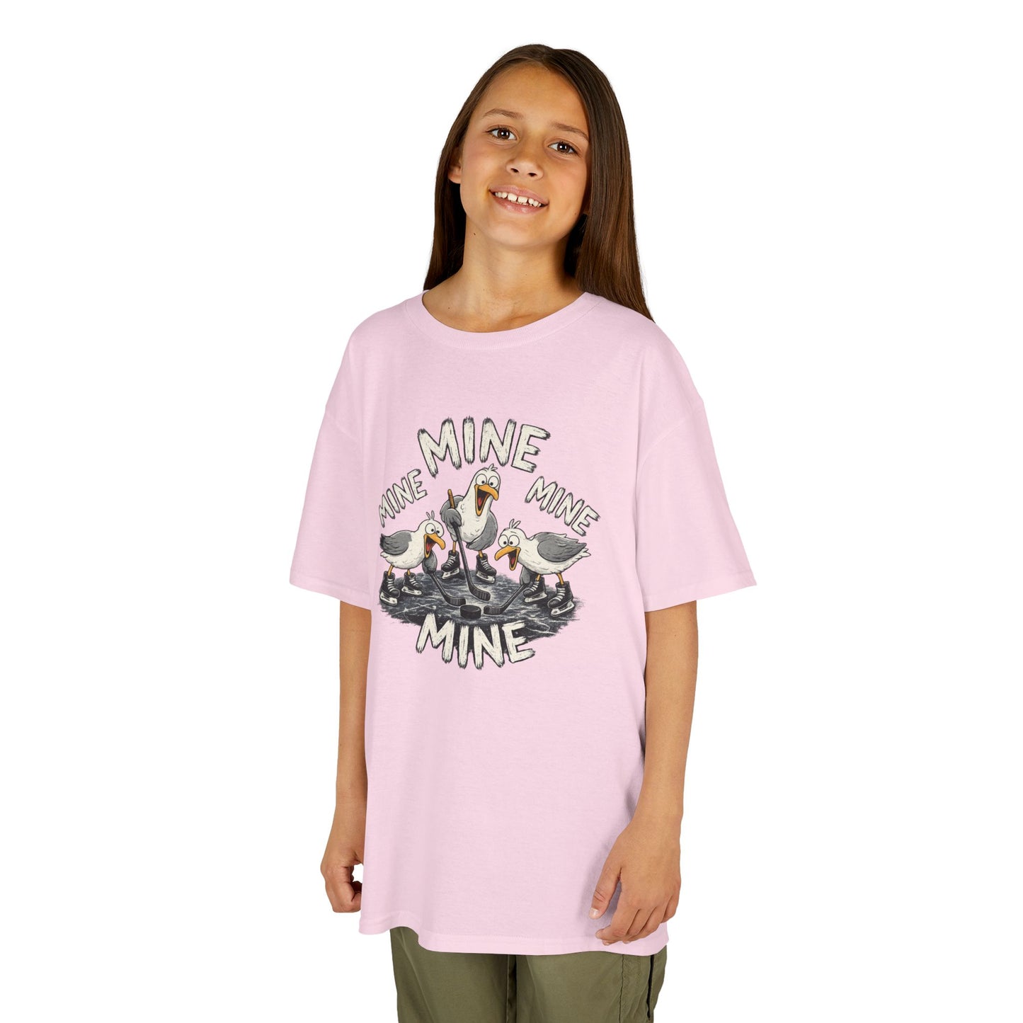 Mine Mine Mine Hockey Shirt, Funny Hockey Tee, Seagull Hockey Shirt, Hockey Gift, Hockey Shirt, Rink Life Shirt, Hockey Humor Tee
