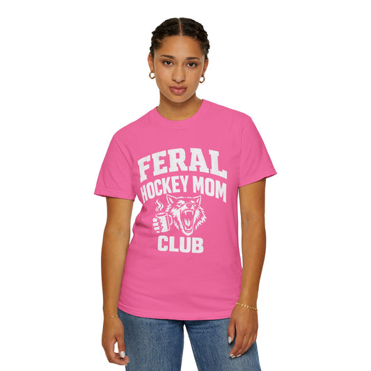 Feral Hockey Mom Club T-Shirt