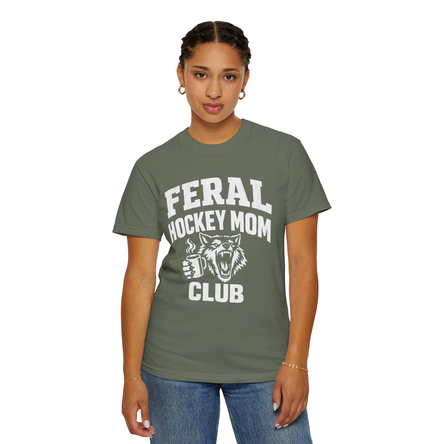 Feral Hockey Mom Club T-Shirt
