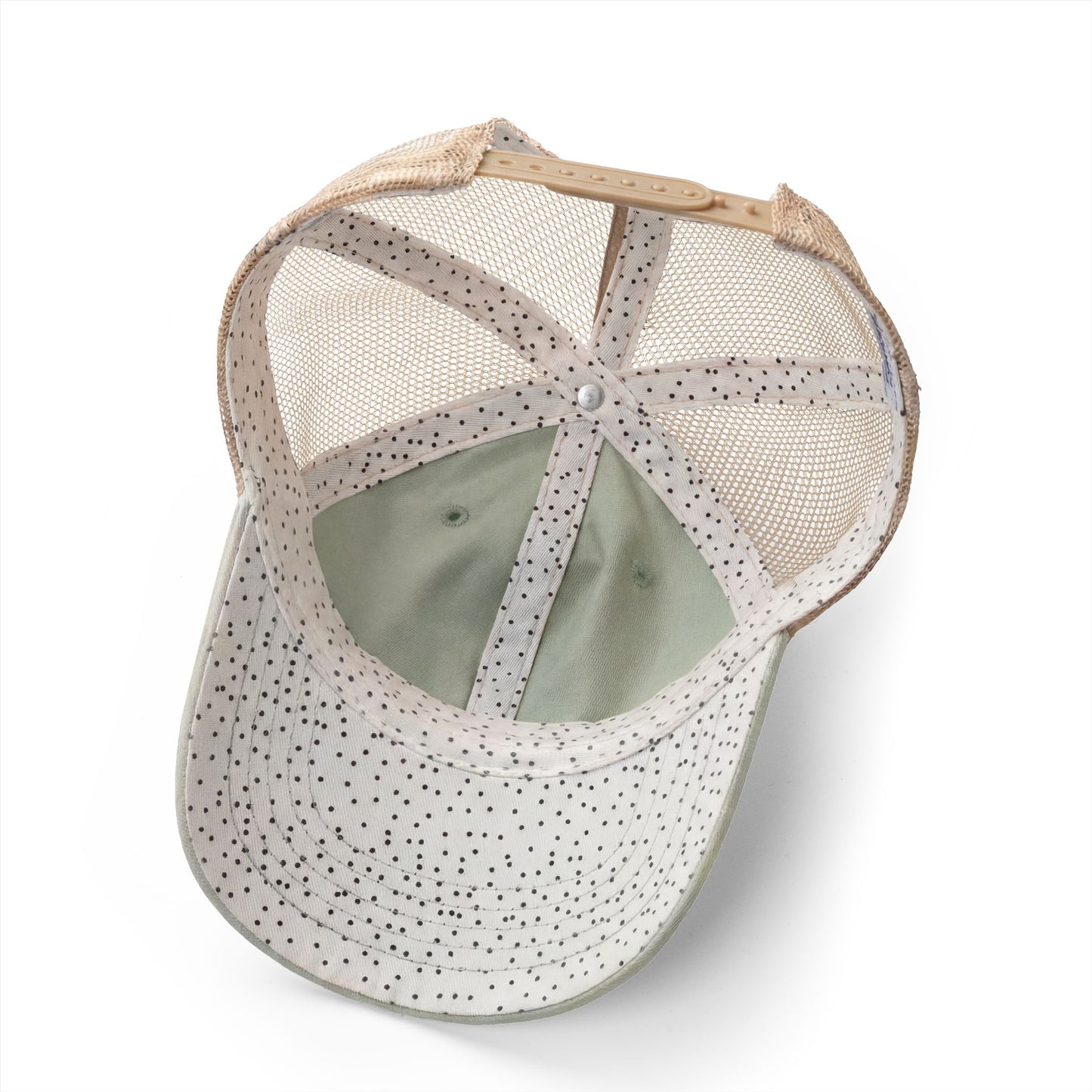 W T F Win The Faceoff Women's Washed Mesh-Back Cap