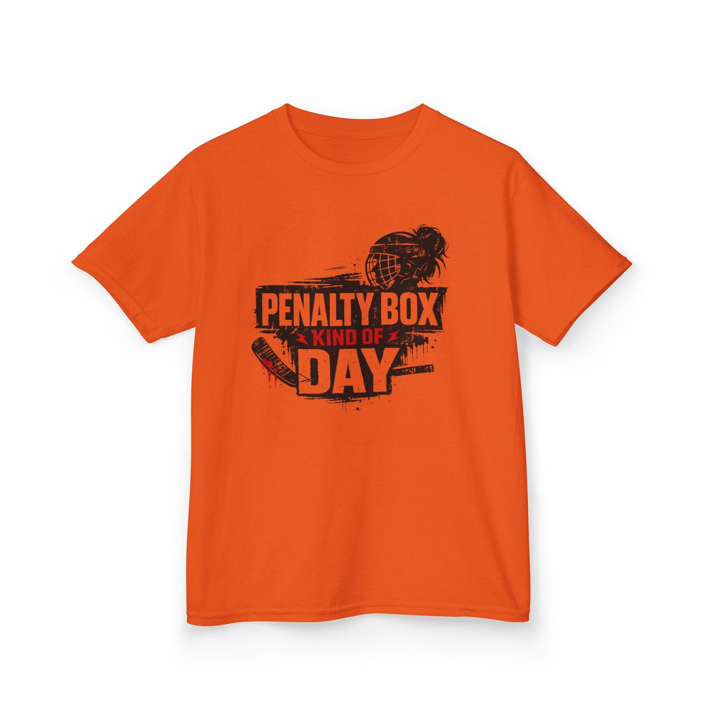 Girls Hockey T‑Shirt — "Penalty Box Kind of Day"