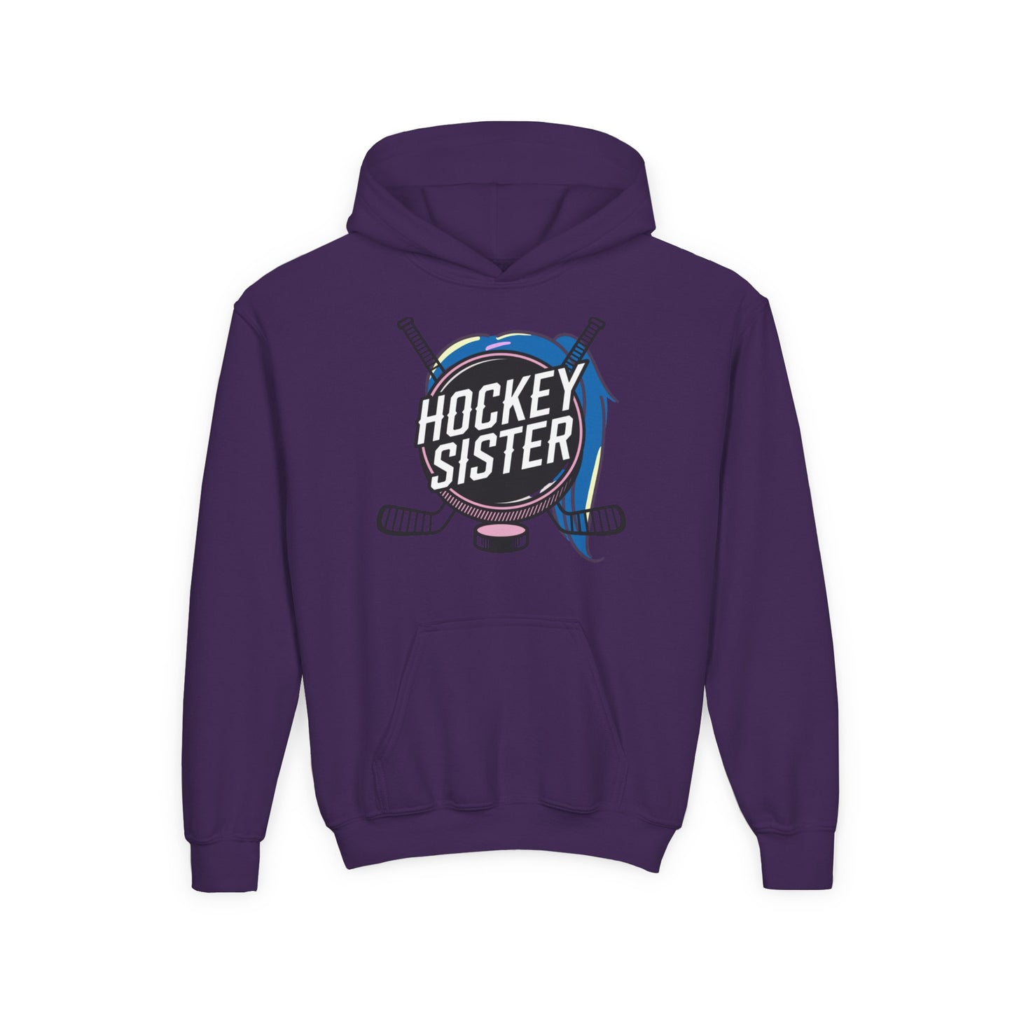 Hockey Sister Youth Hoodie