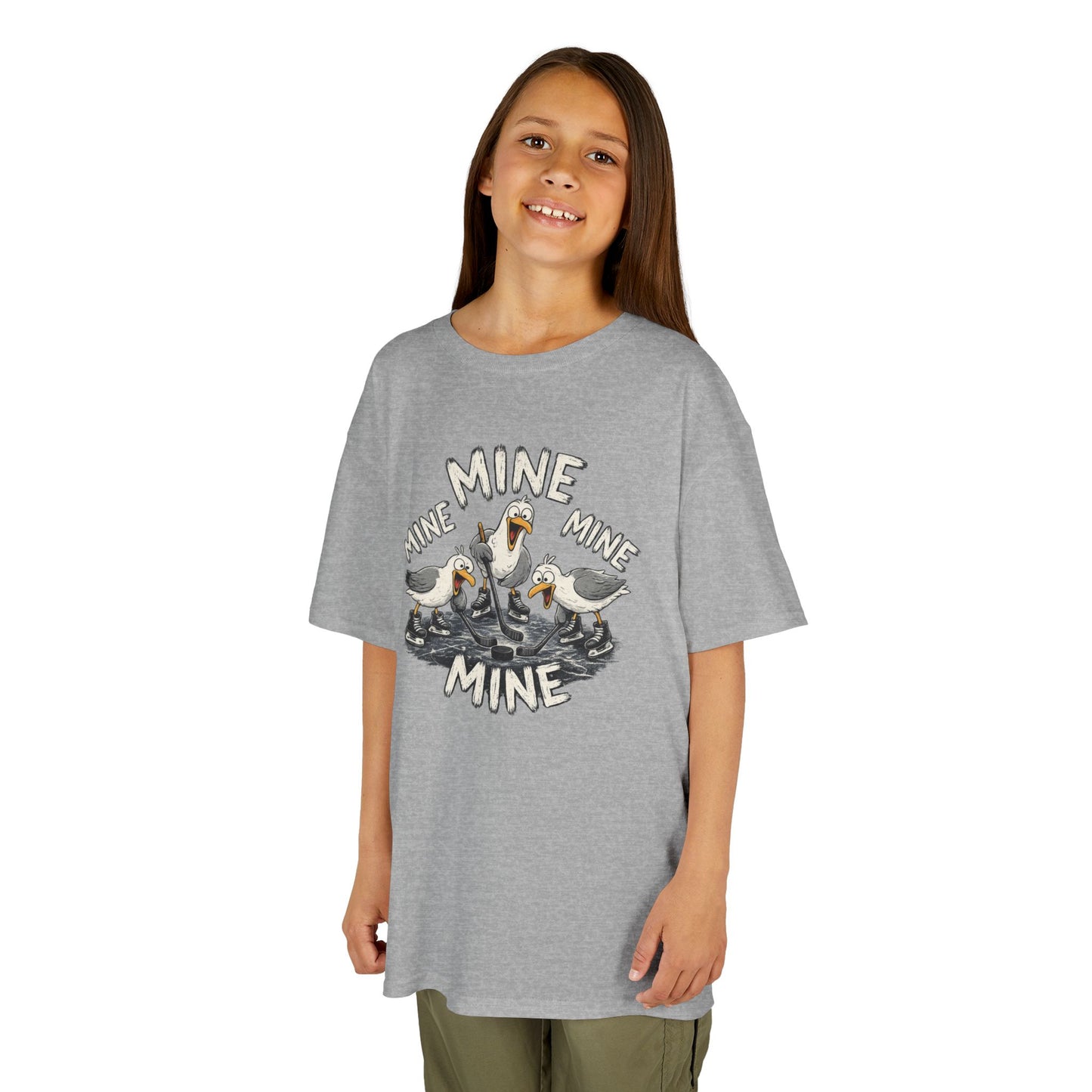 Mine Mine Mine Hockey Shirt, Funny Hockey Tee, Seagull Hockey Shirt, Hockey Gift, Hockey Shirt, Rink Life Shirt, Hockey Humor Tee