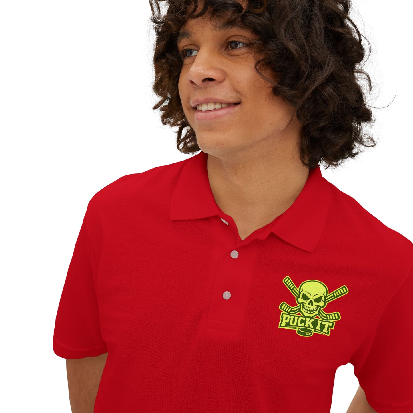Puck It Polo — Men's Casual Golf Shirt