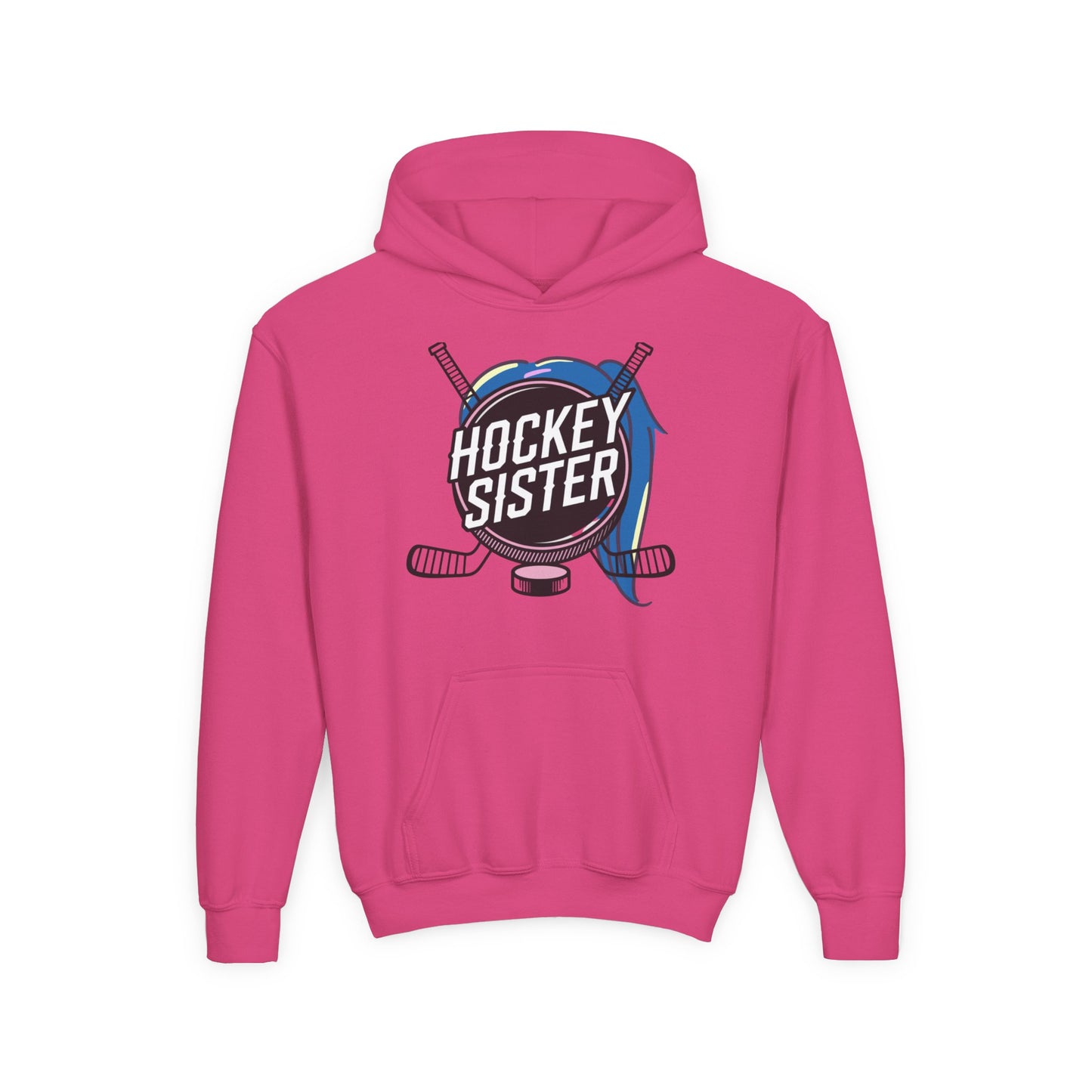 Hockey Sister Youth Hoodie