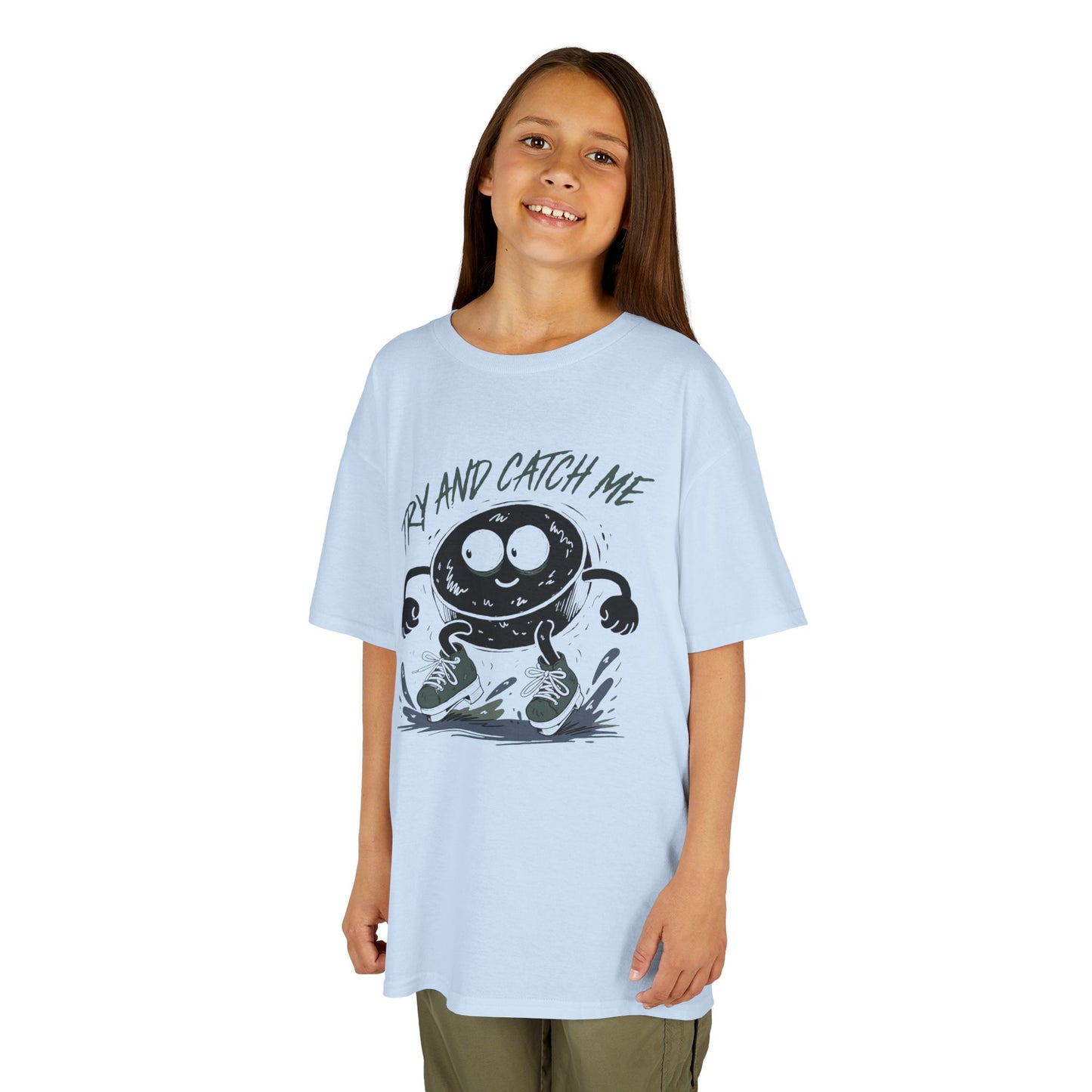 Kids T‑Shirt — 'Try and Catch Me'