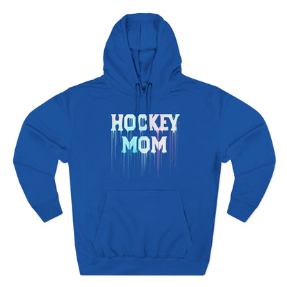 Lane Seven Hockey Mom Fleece Hoodie, Cozy Sweatshirt for Hockey Moms, Gift for Sports Enthusiasts, Winter Apparel, Perfect for Game Days