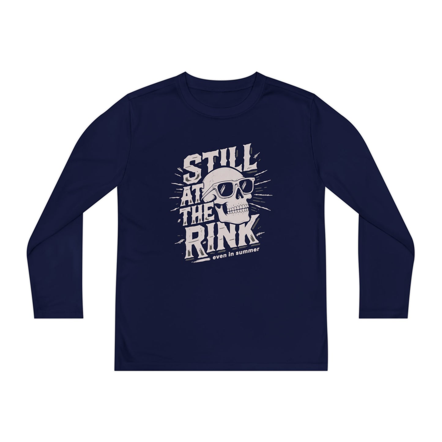 Youth Long Sleeve Tee — "Still At The Rink"