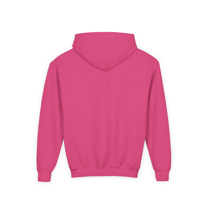 Tiny but Feral Youth Tiny Face Hoodie by Gildan