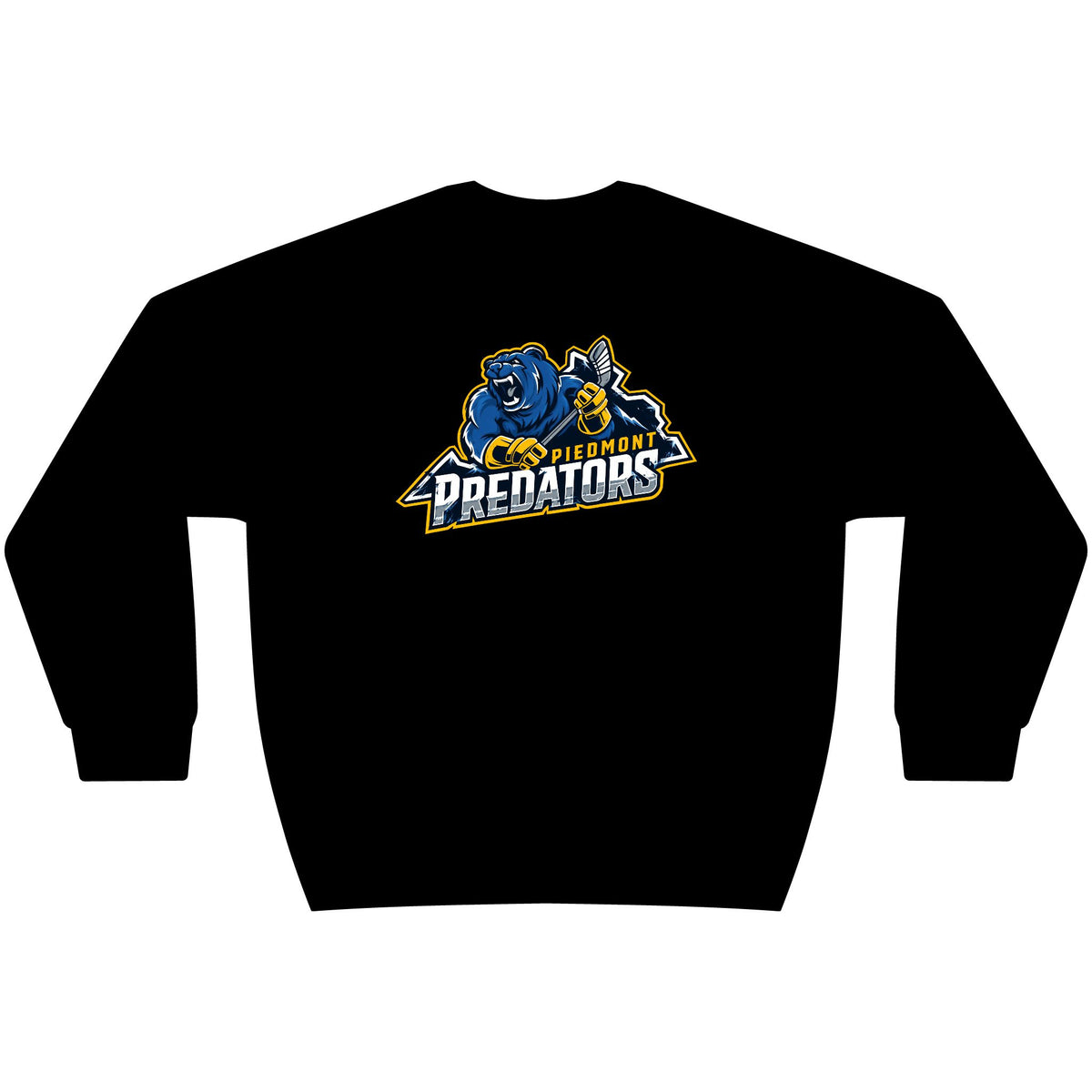 Predators Crewneck Sweatshirt — Bold Blue Sports Logo Pullover