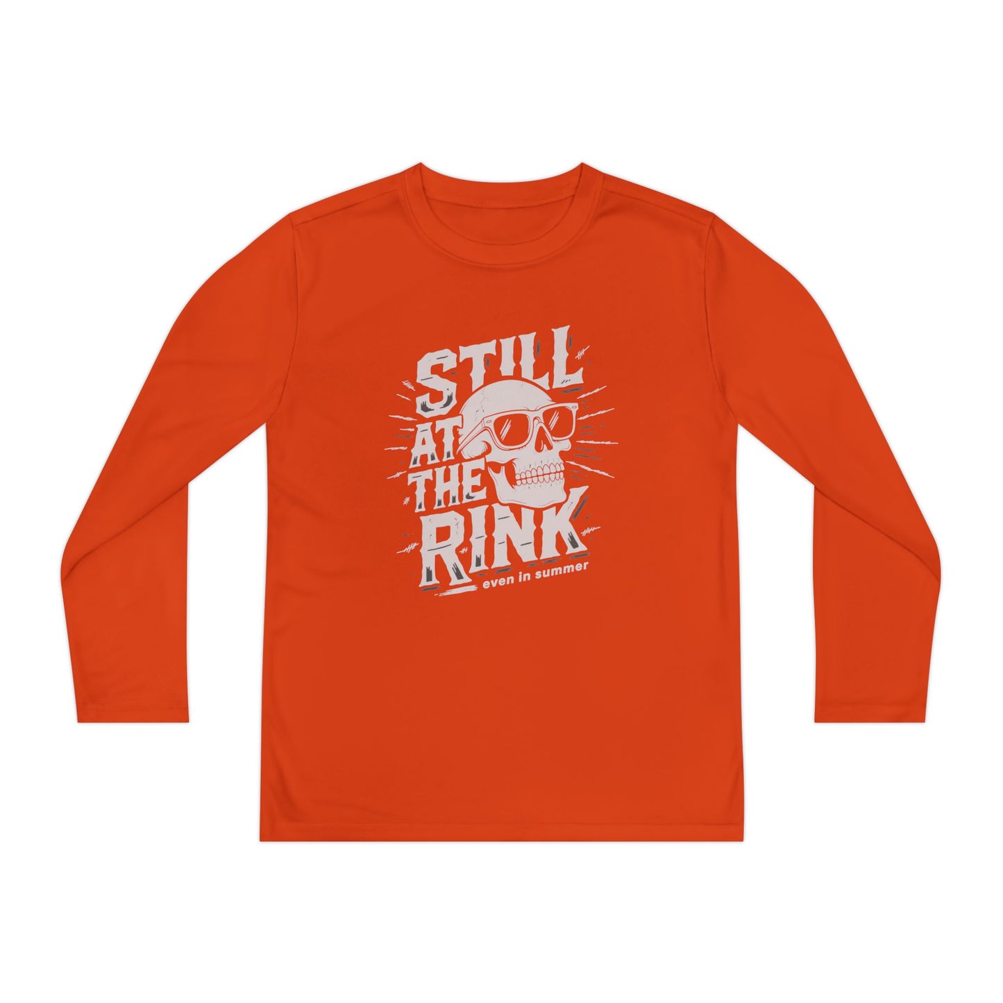 Youth Long Sleeve Tee — "Still At The Rink"