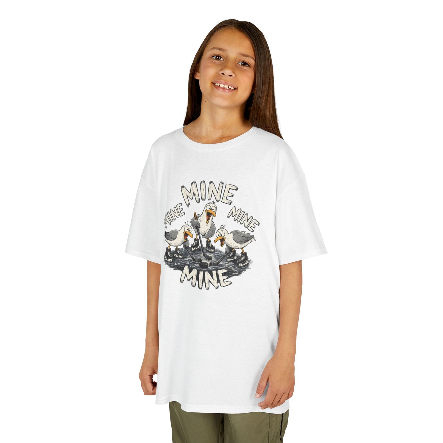 Mine Mine Mine Hockey Shirt, Funny Hockey Tee, Seagull Hockey Shirt, Hockey Gift, Hockey Shirt, Rink Life Shirt, Hockey Humor Tee
