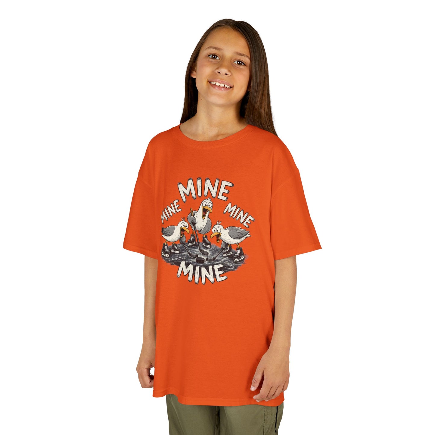 Mine Mine Mine Hockey Shirt, Funny Hockey Tee, Seagull Hockey Shirt, Hockey Gift, Hockey Shirt, Rink Life Shirt, Hockey Humor Tee