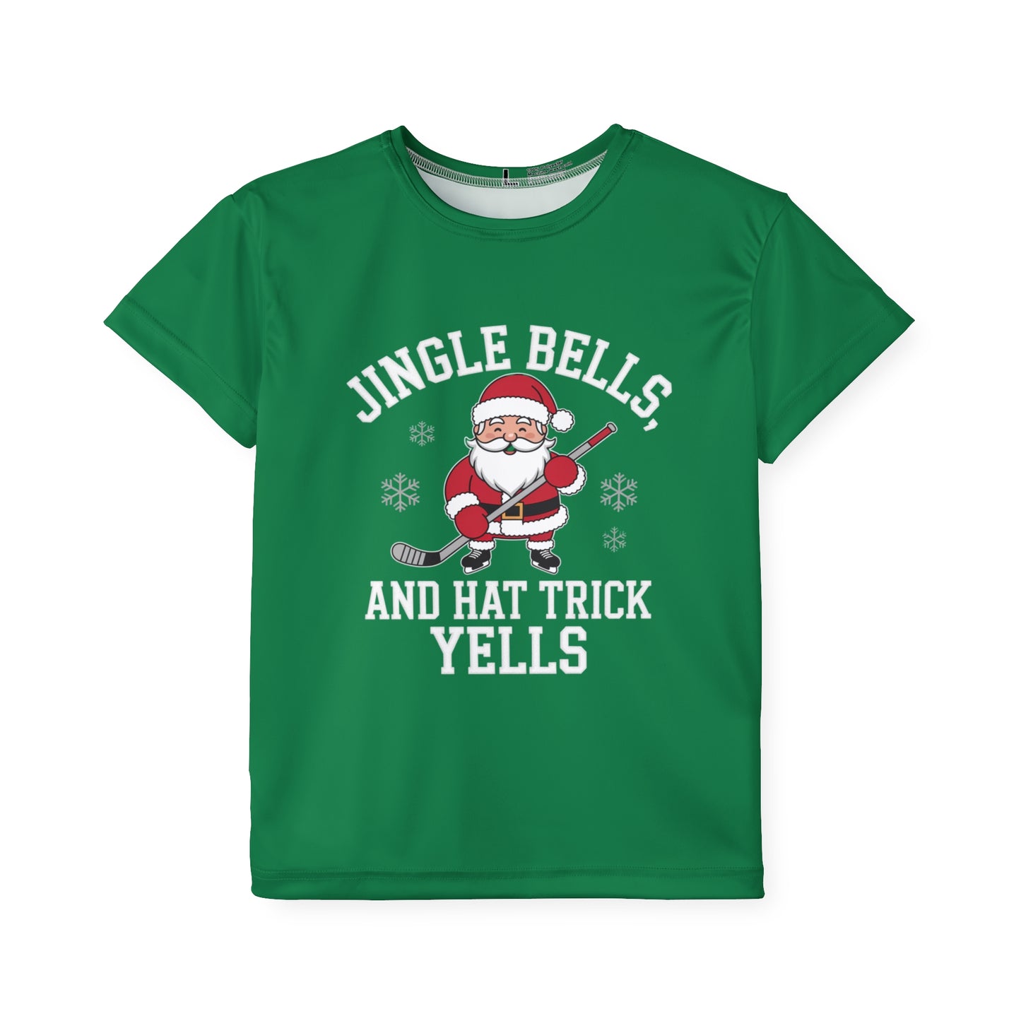 Jingle Bells & Hat Trick Yells Pajama Shirt