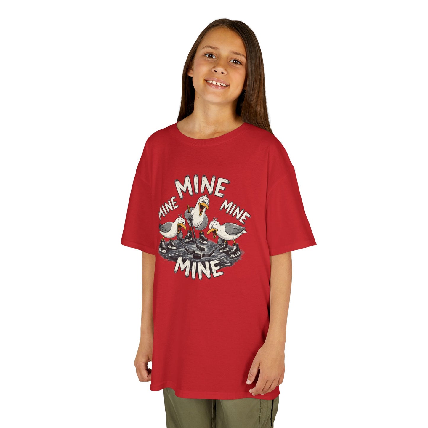 Mine Mine Mine Hockey Shirt, Funny Hockey Tee, Seagull Hockey Shirt, Hockey Gift, Hockey Shirt, Rink Life Shirt, Hockey Humor Tee