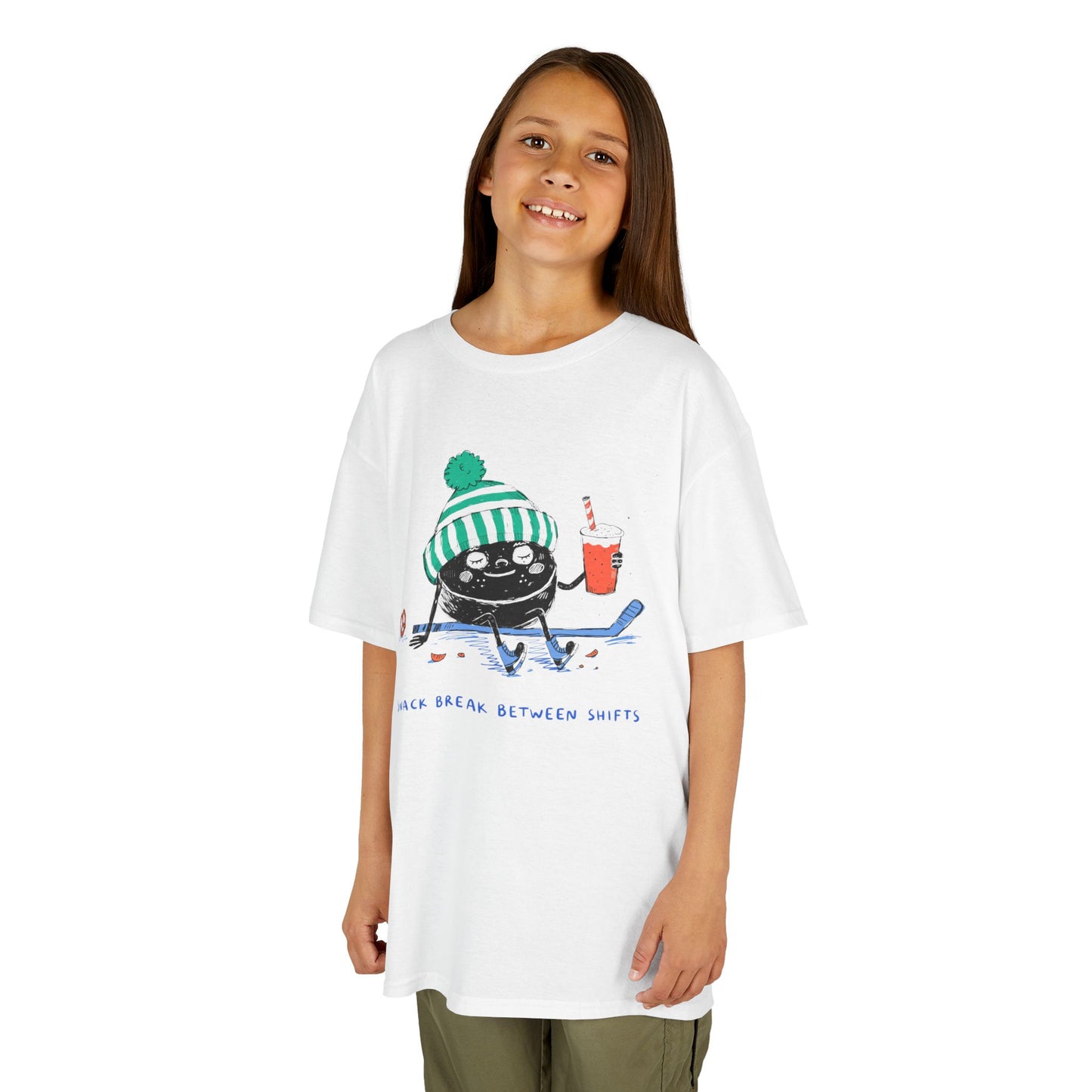 Kids Tee — Snacks Between Shifts