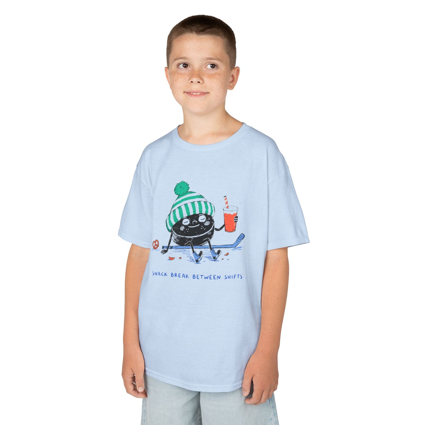 Kids Tee — Snacks Between Shifts