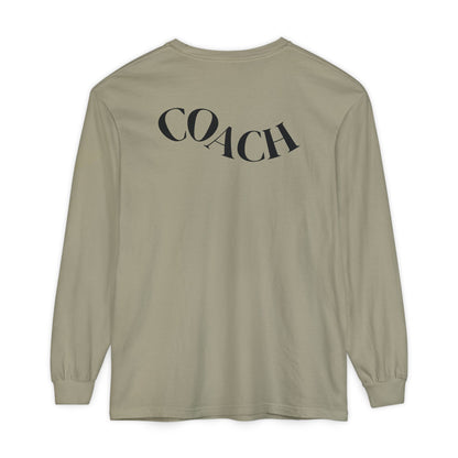 Female Hockey Coach Long Sleeve Shirt - She Calls the Shots, Sports Apparel, Gift for Athletes