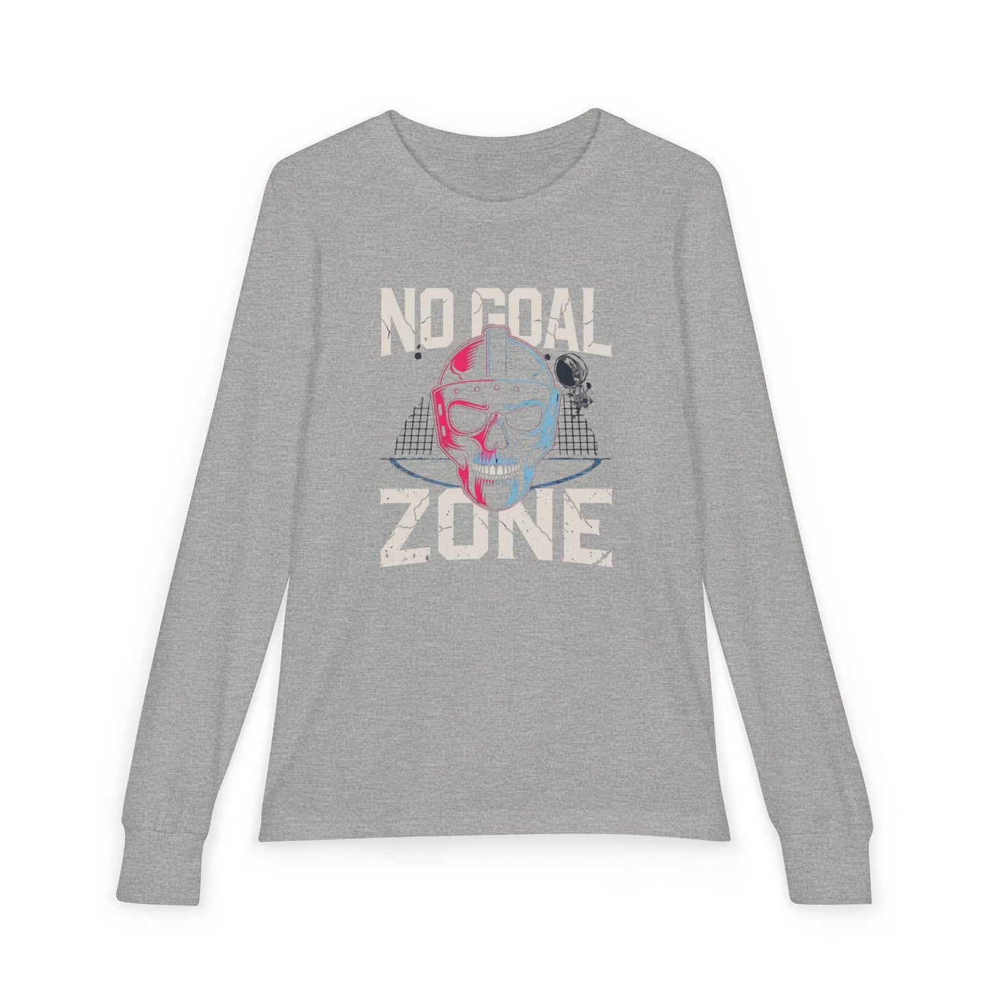 Youth Long Sleeve Tee — "No Goal Zone"