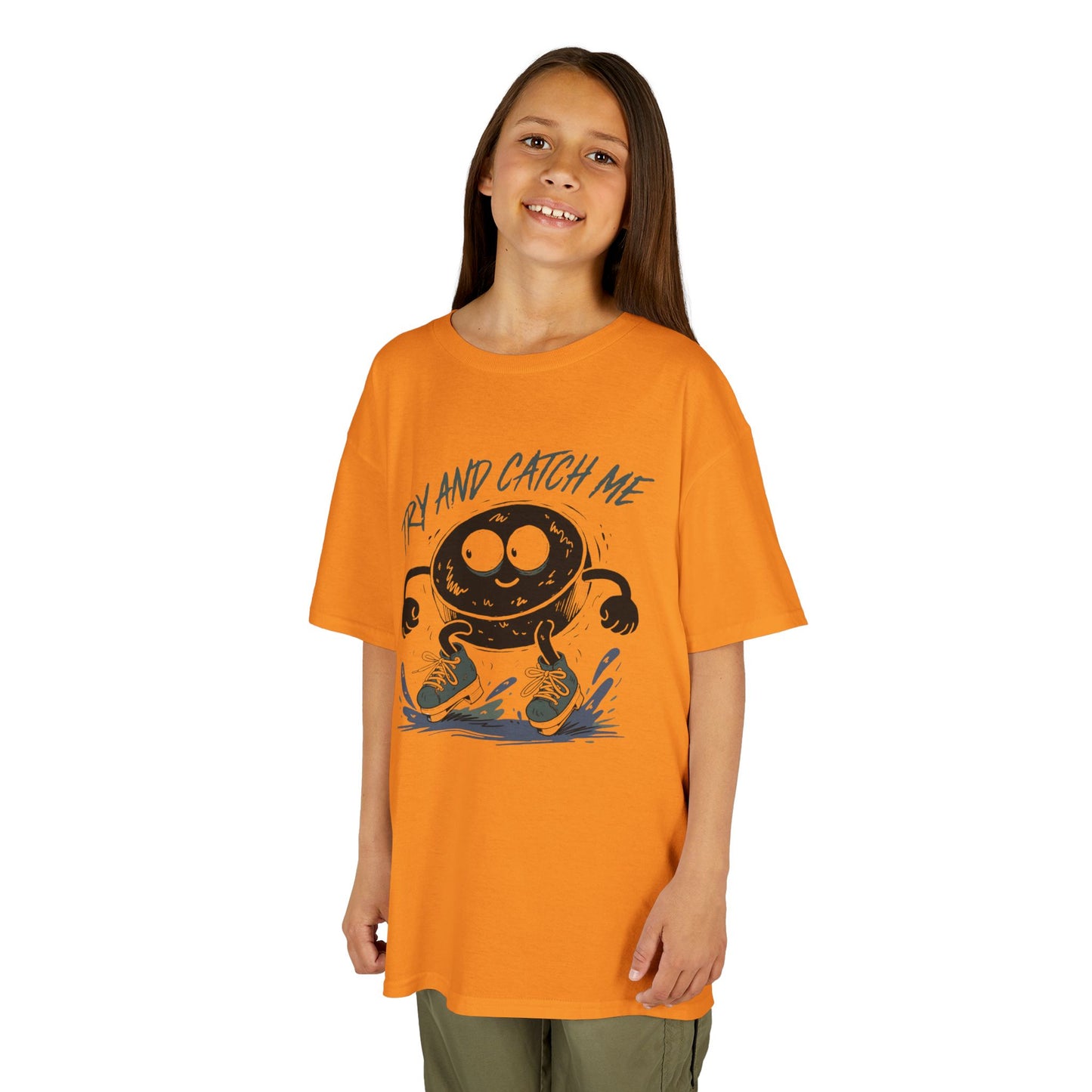 Kids T‑Shirt — 'Try and Catch Me'