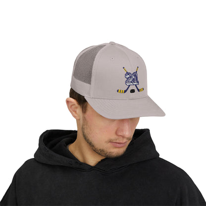 #21 Hockey Trucker Hat