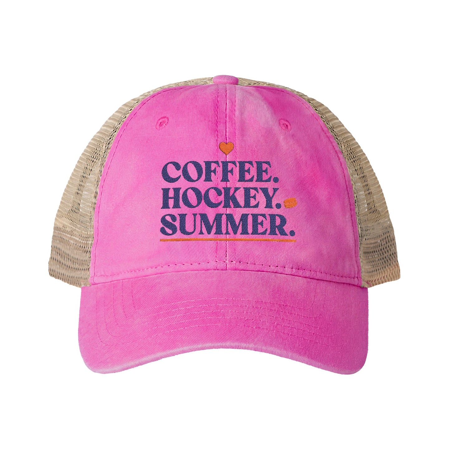 Women's Washed Mesh-Back Cap