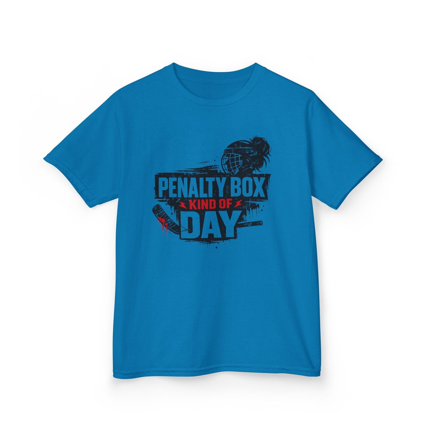 Girls Hockey T‑Shirt — "Penalty Box Kind of Day"