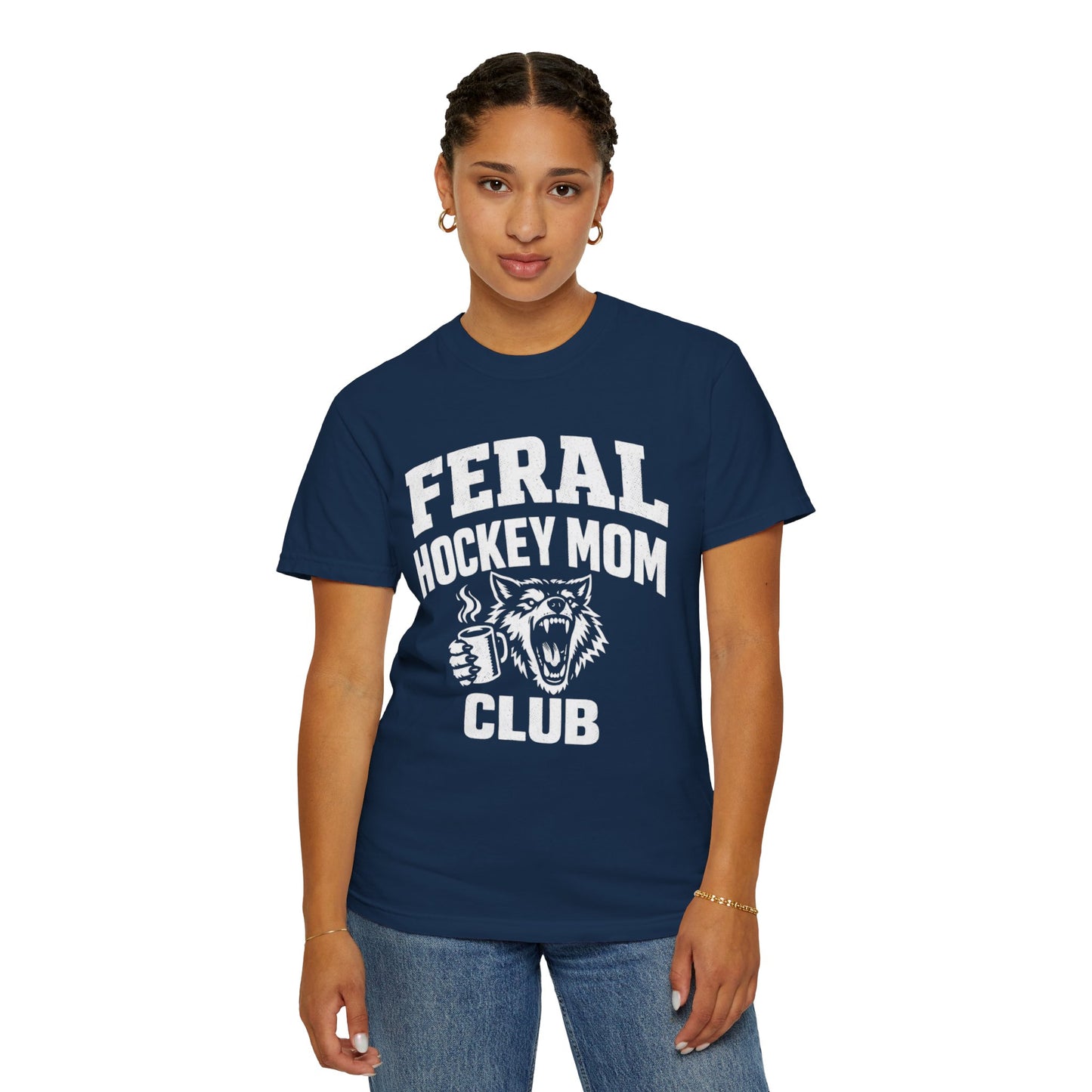 Feral Hockey Mom Club T-Shirt