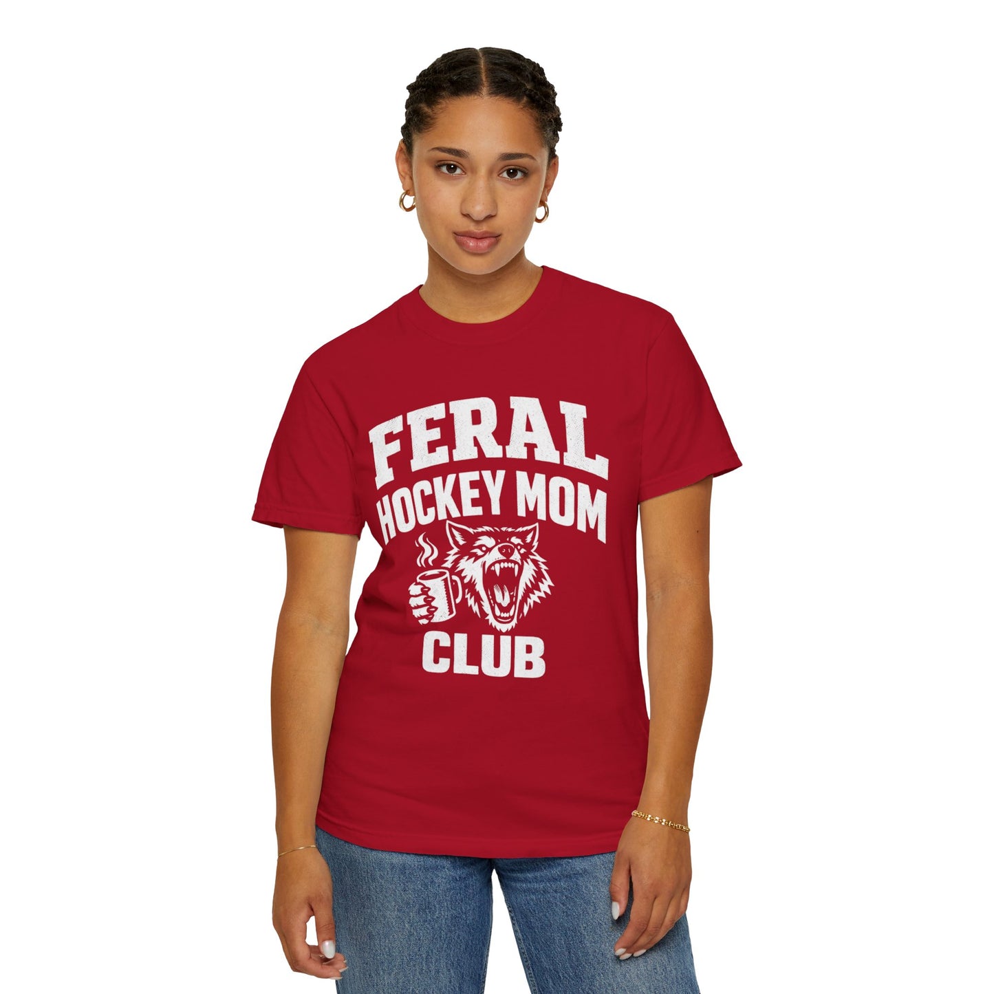 Feral Hockey Mom Club T-Shirt