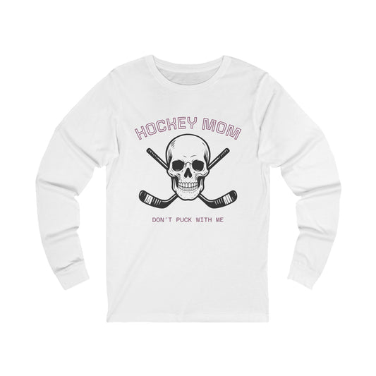 Bella & Canvas Hockey Mom Long Sleeve Tee