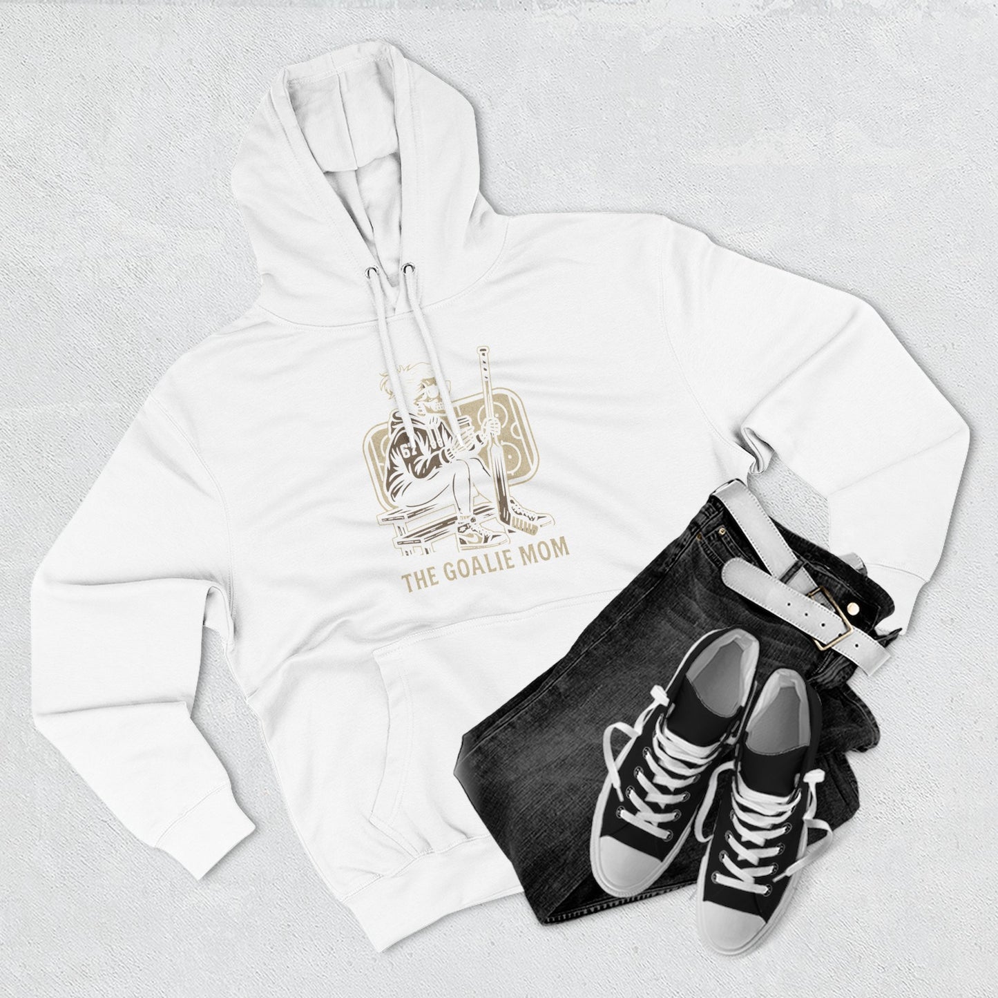 Goalie Mom Fleece Hoodie
