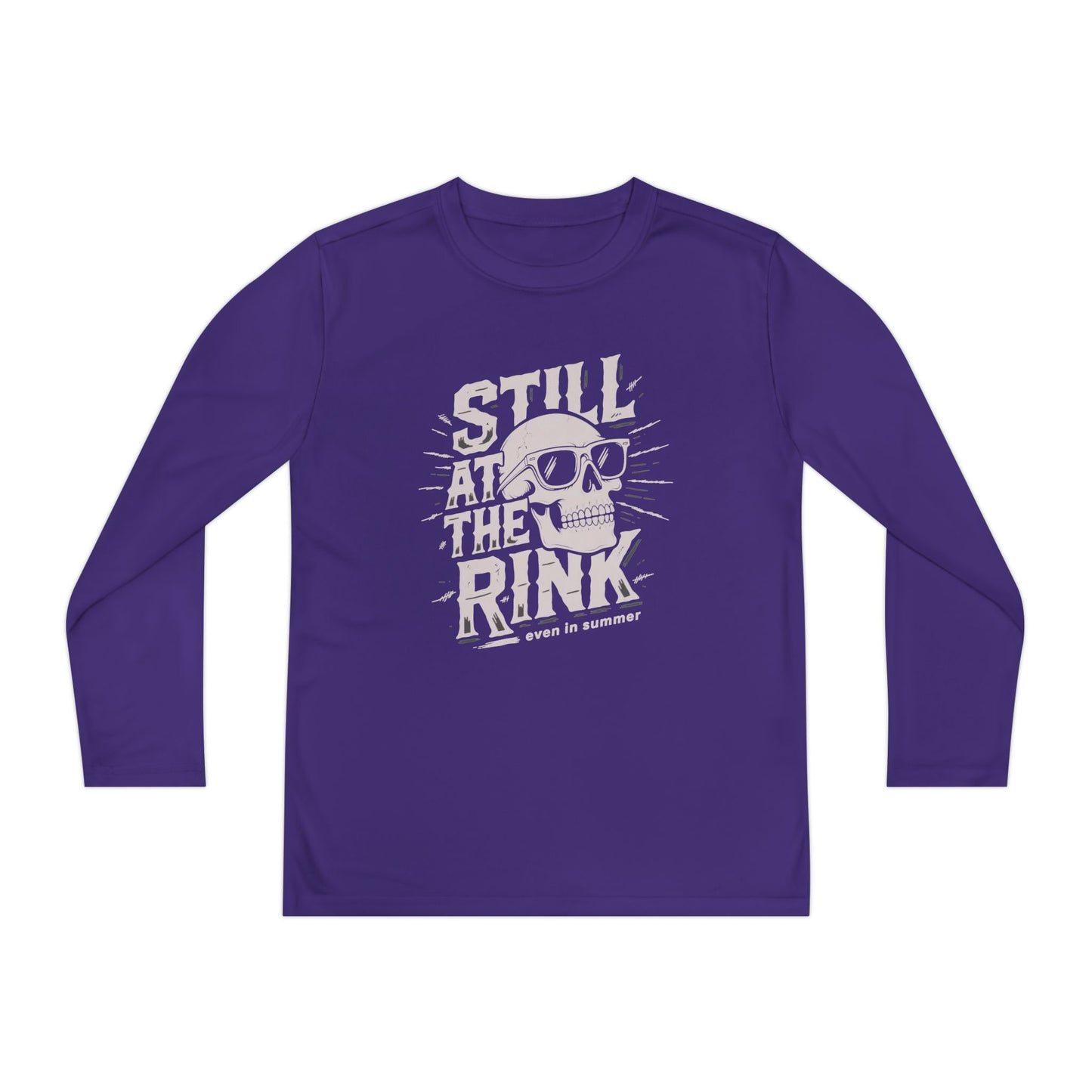 Youth Long Sleeve Tee — "Still At The Rink"