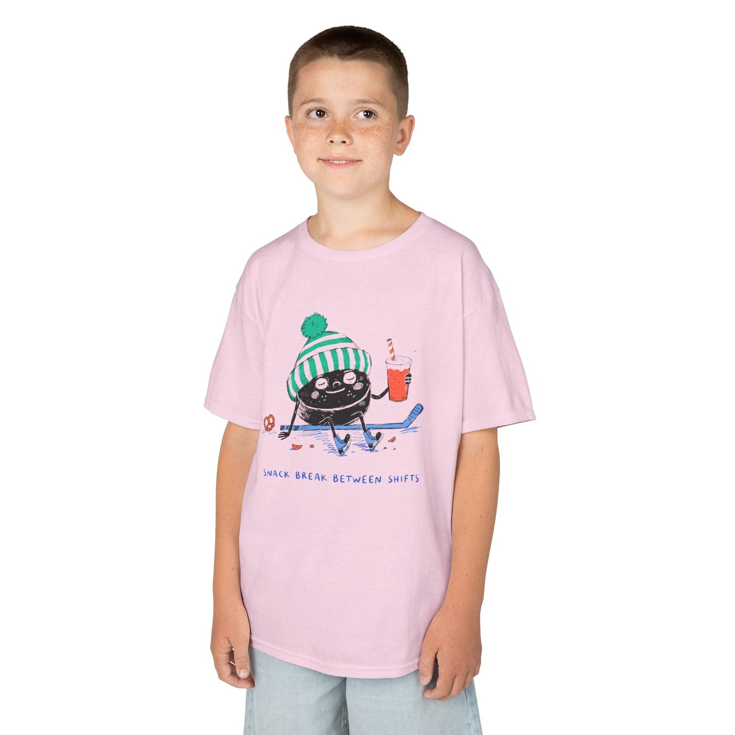 Kids Tee — Snacks Between Shifts