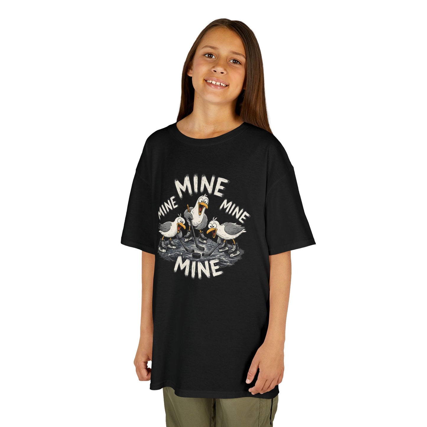 Mine Mine Mine Hockey Shirt, Funny Hockey Tee, Seagull Hockey Shirt, Hockey Gift, Hockey Shirt, Rink Life Shirt, Hockey Humor Tee