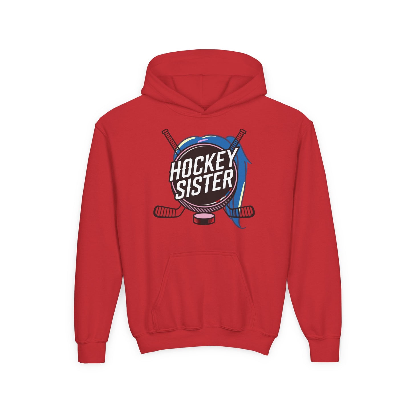 Hockey Sister Youth Hoodie