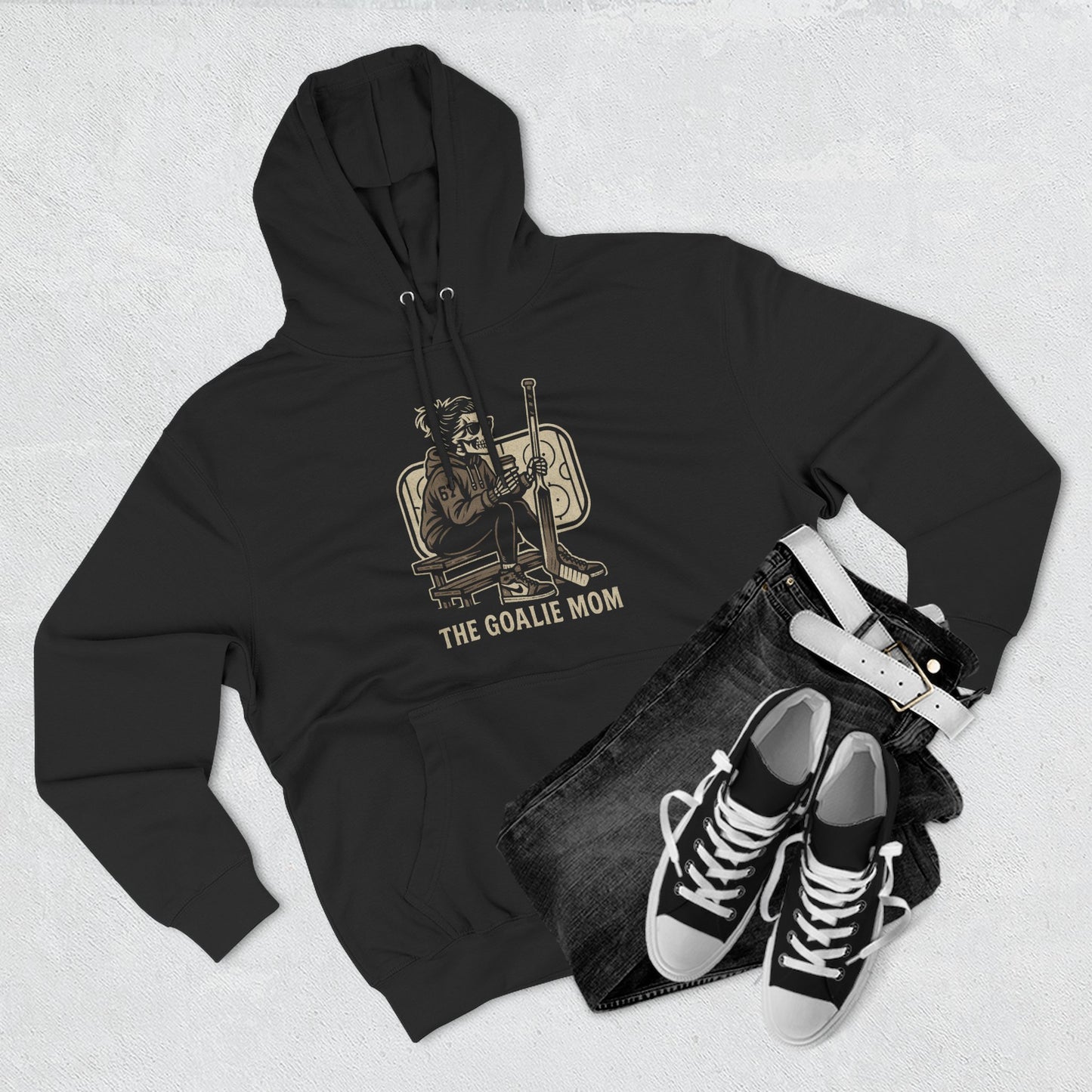 Goalie Mom Fleece Hoodie