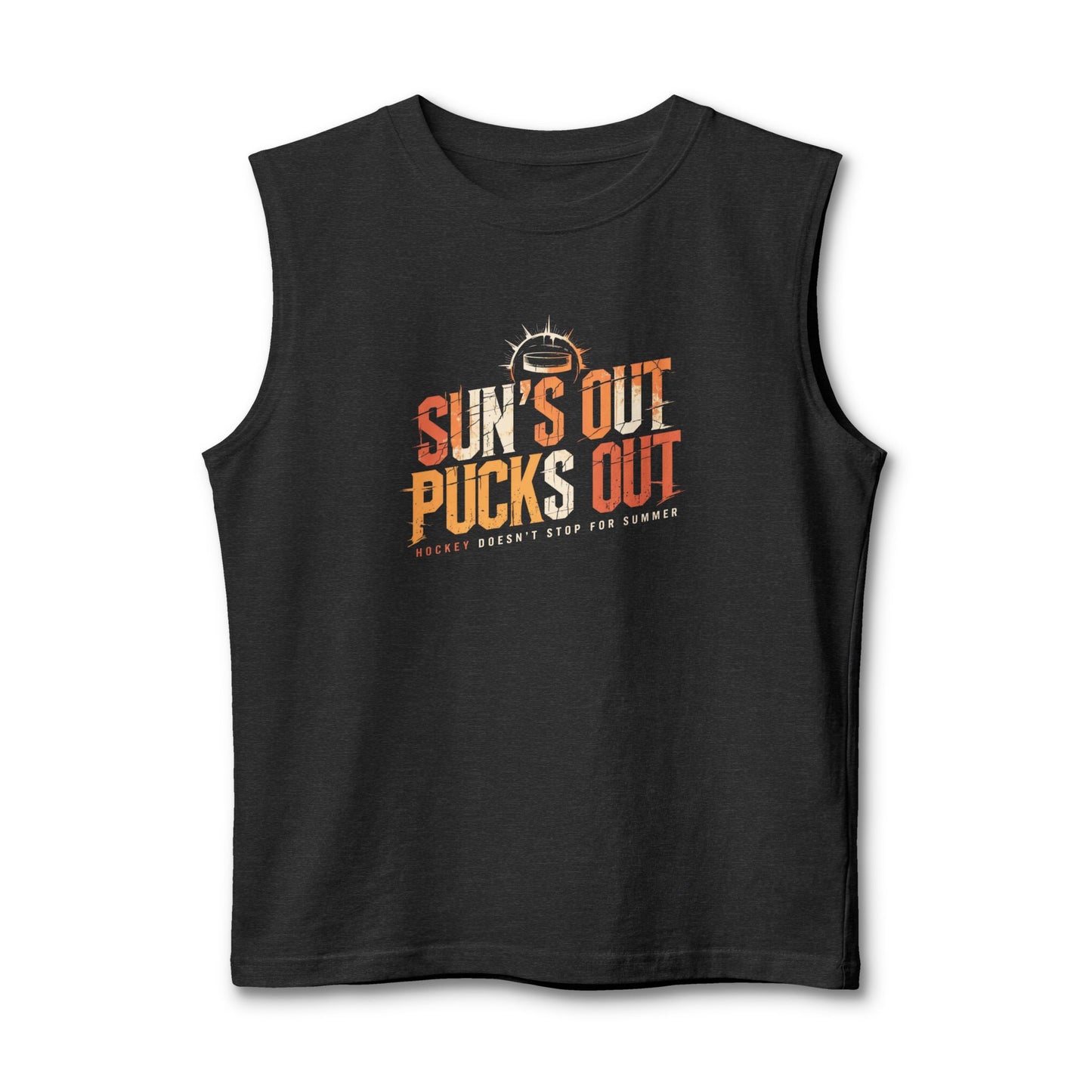 Sun’s Out Pucks Out Muscle Tank