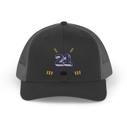 #21 Hockey Trucker Hat
