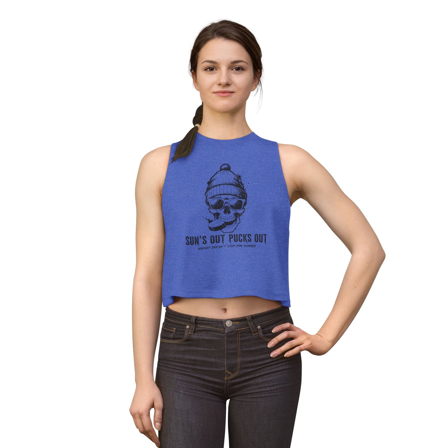 "Sun's Out Pucks Out" Graphic Tank