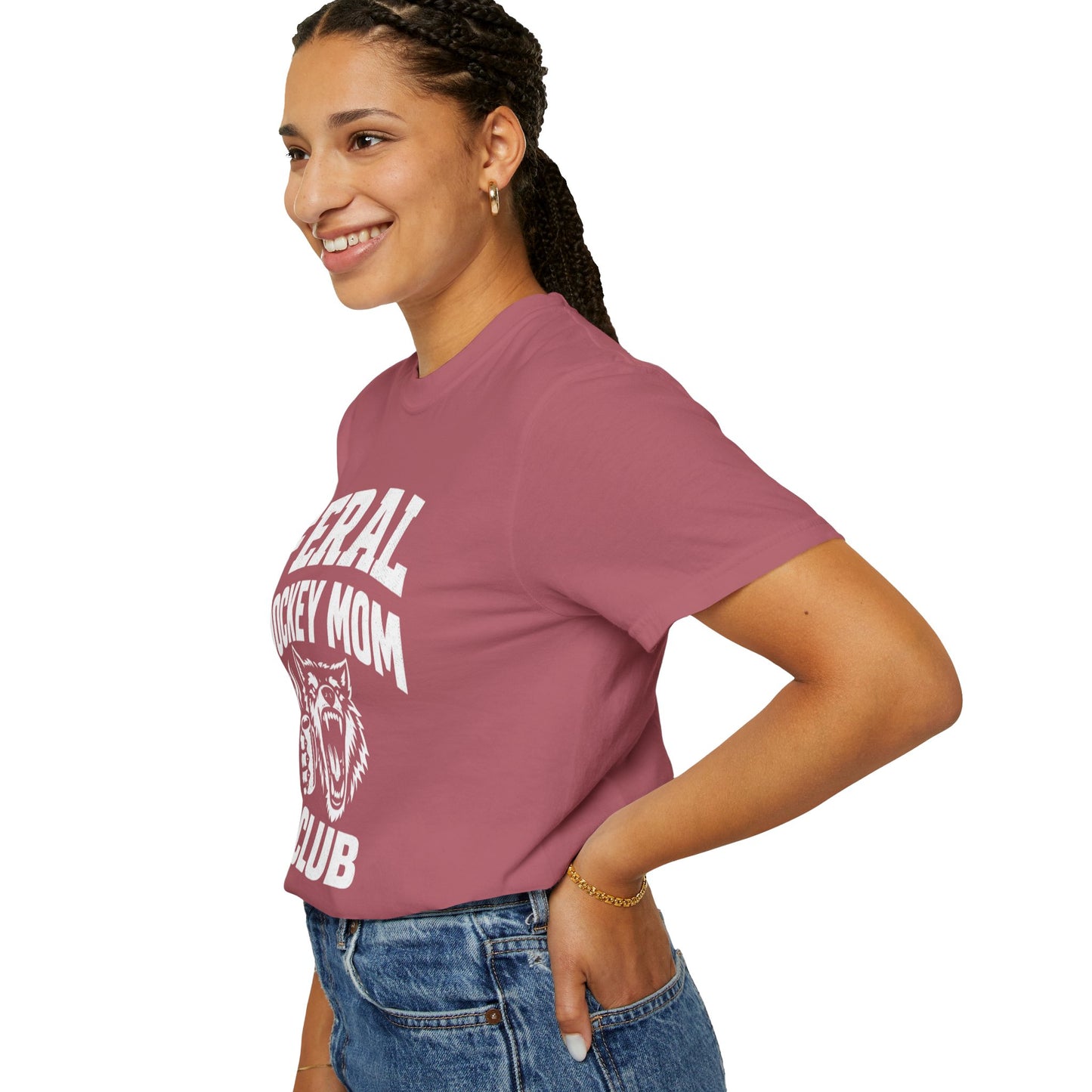 Feral Hockey Mom Club T-Shirt