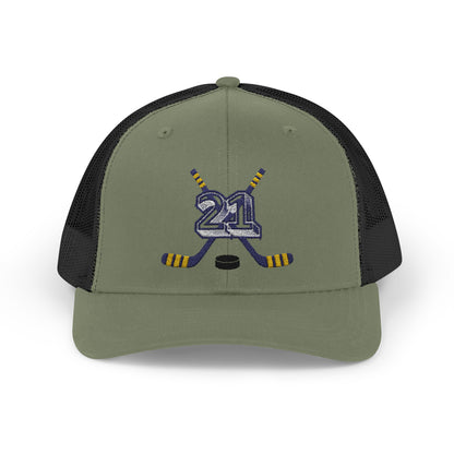 #21 Hockey Trucker Hat