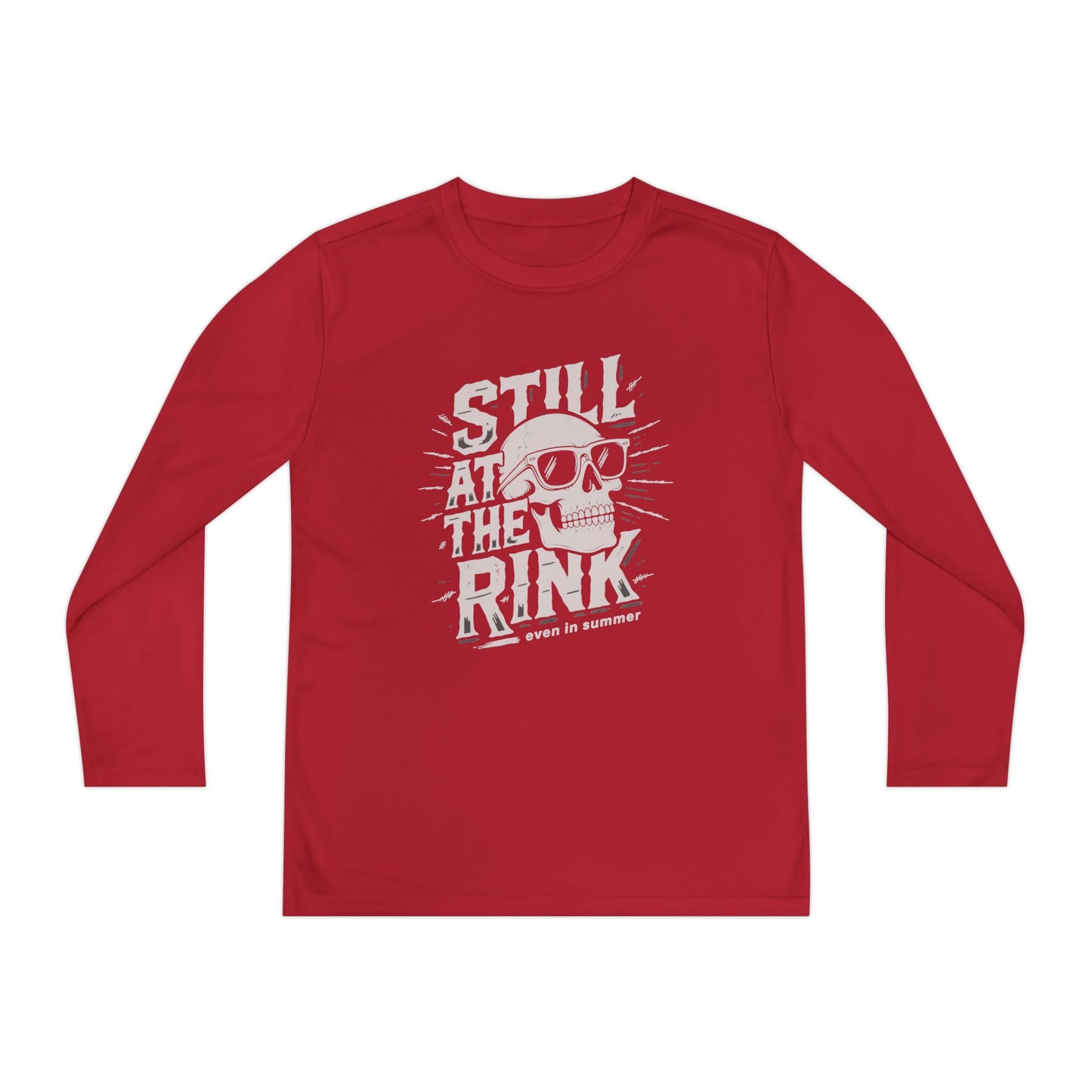 Youth Long Sleeve Tee — "Still At The Rink"