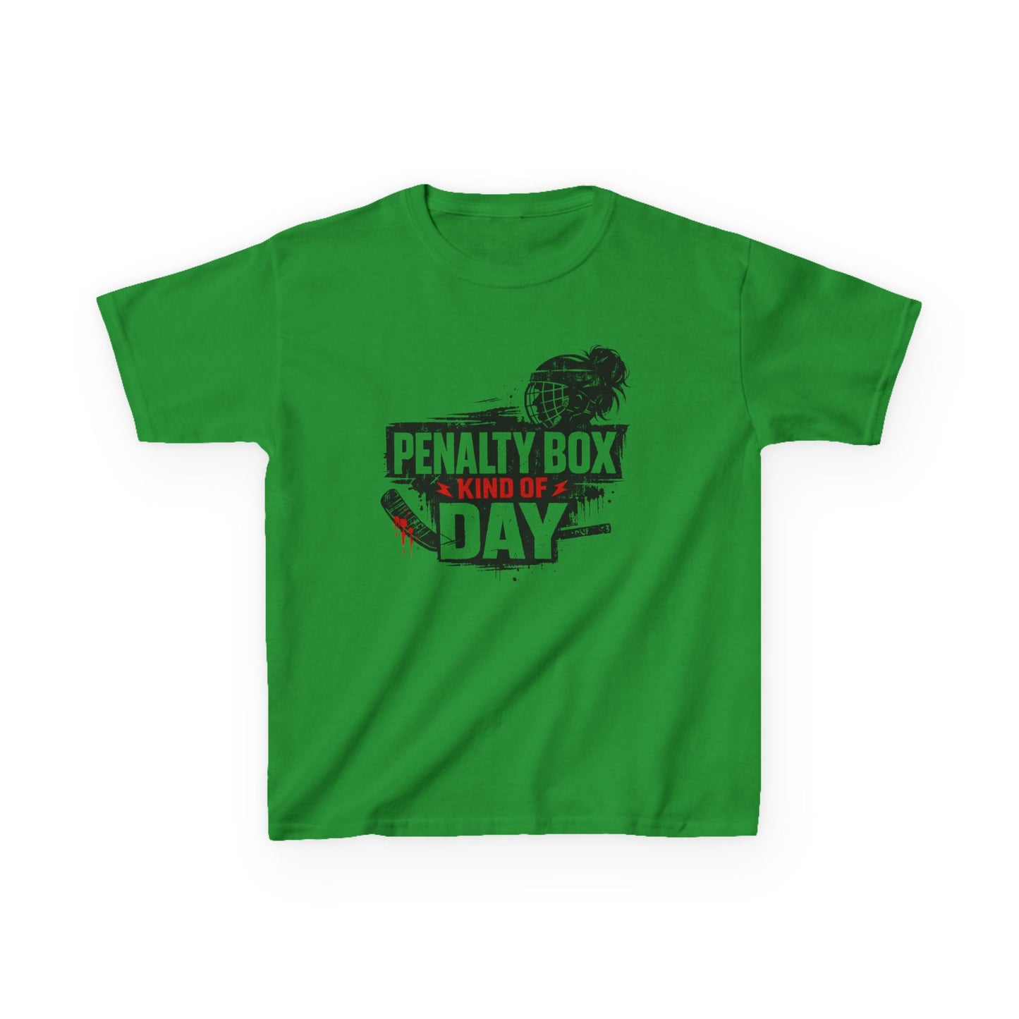 Girls Hockey T‑Shirt — "Penalty Box Kind of Day"