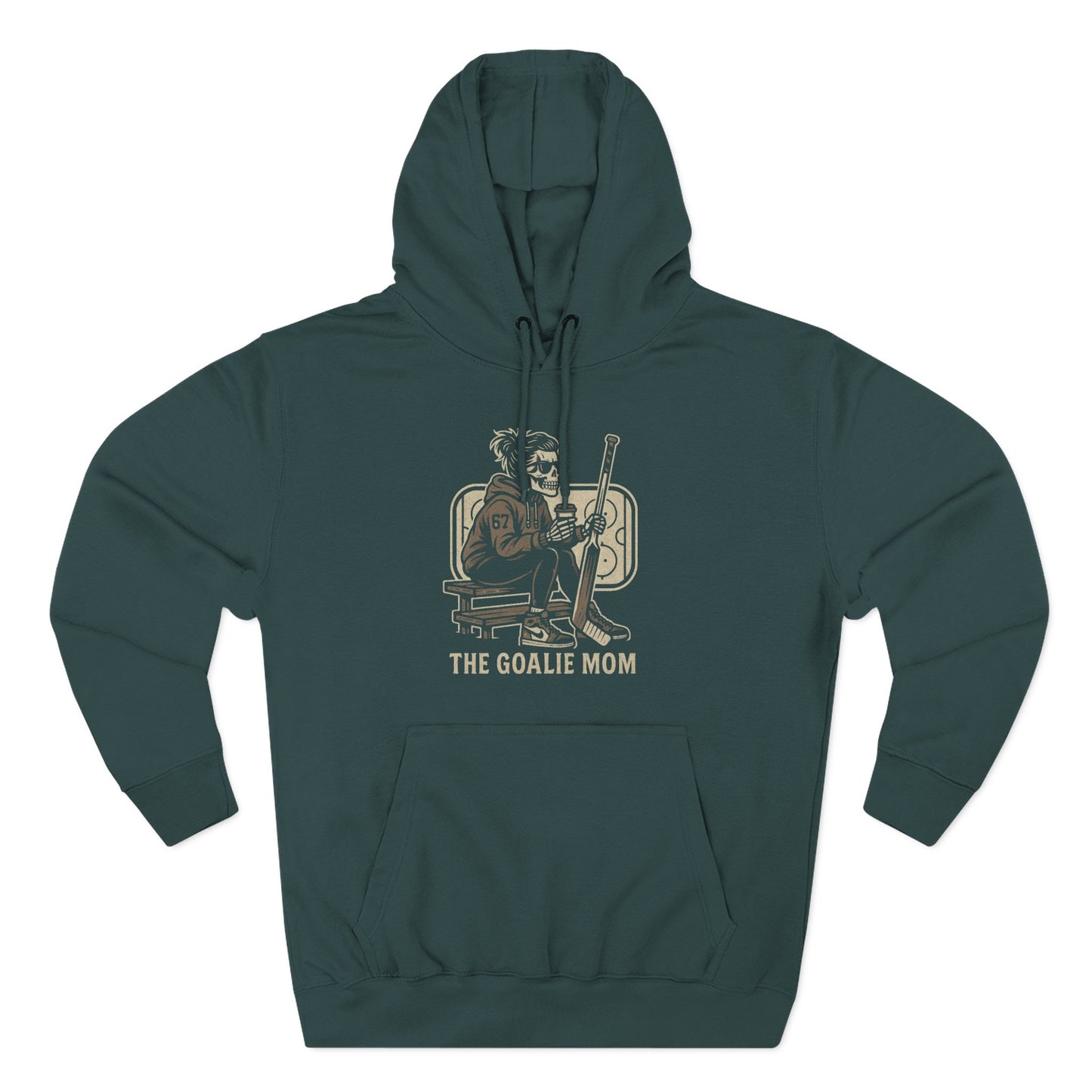 Goalie Mom Fleece Hoodie