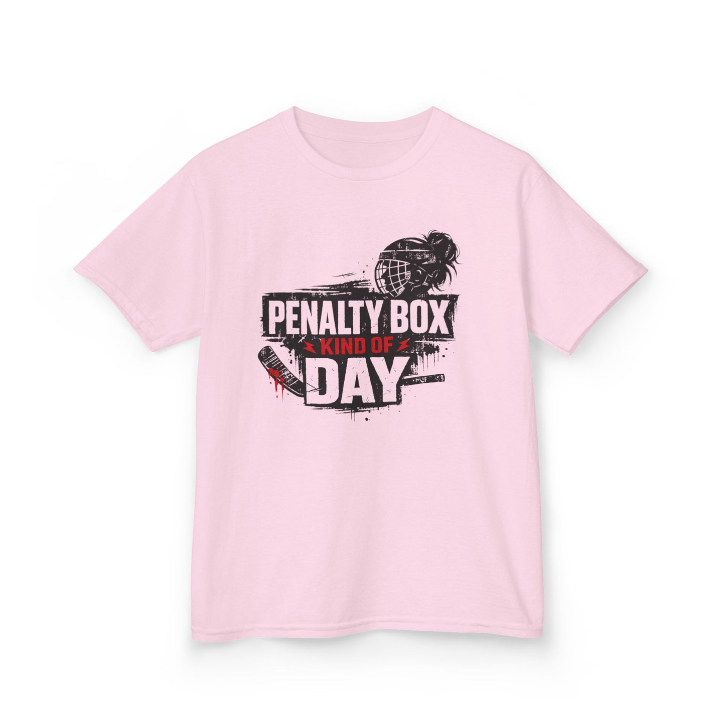Girls Hockey T‑Shirt — "Penalty Box Kind of Day"