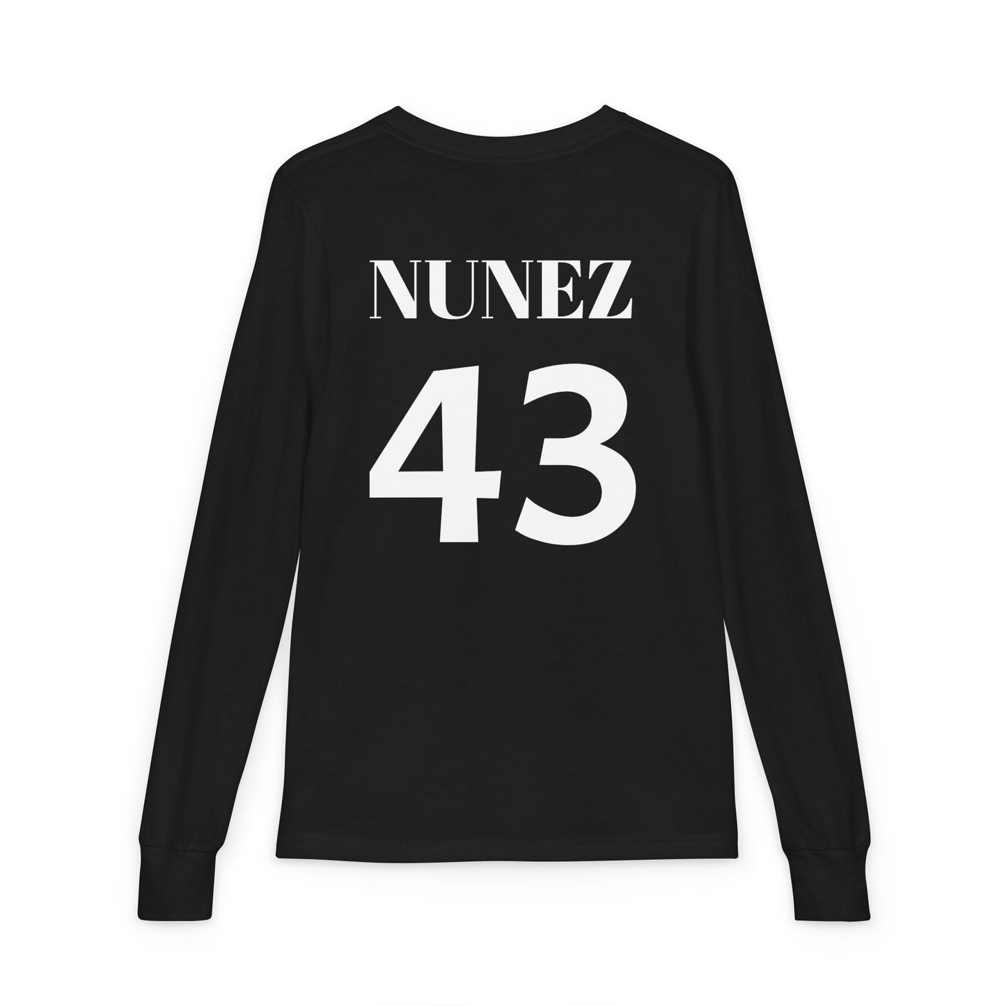Predators 8U Navy Youth Long Sleeve Tee — Mascot Sports Team Shirt