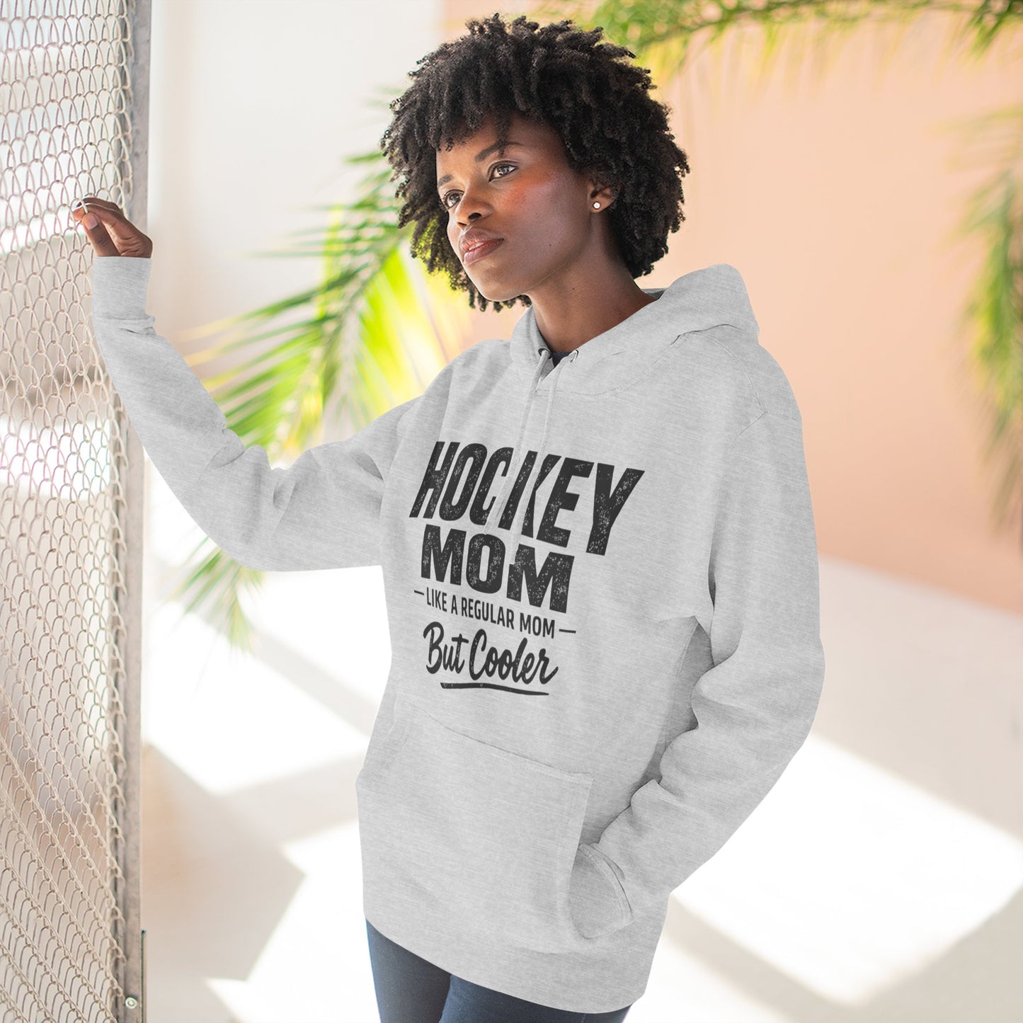 Hockey Mom Hoodie - Fleece Pullover
