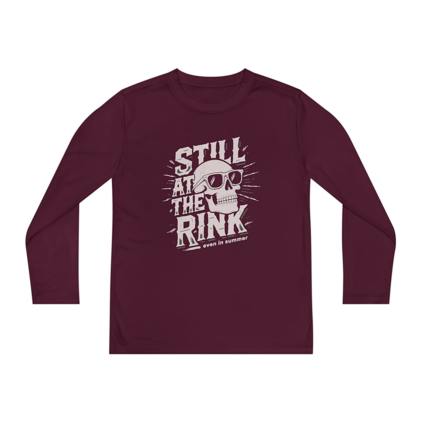 Youth Long Sleeve Tee — "Still At The Rink"