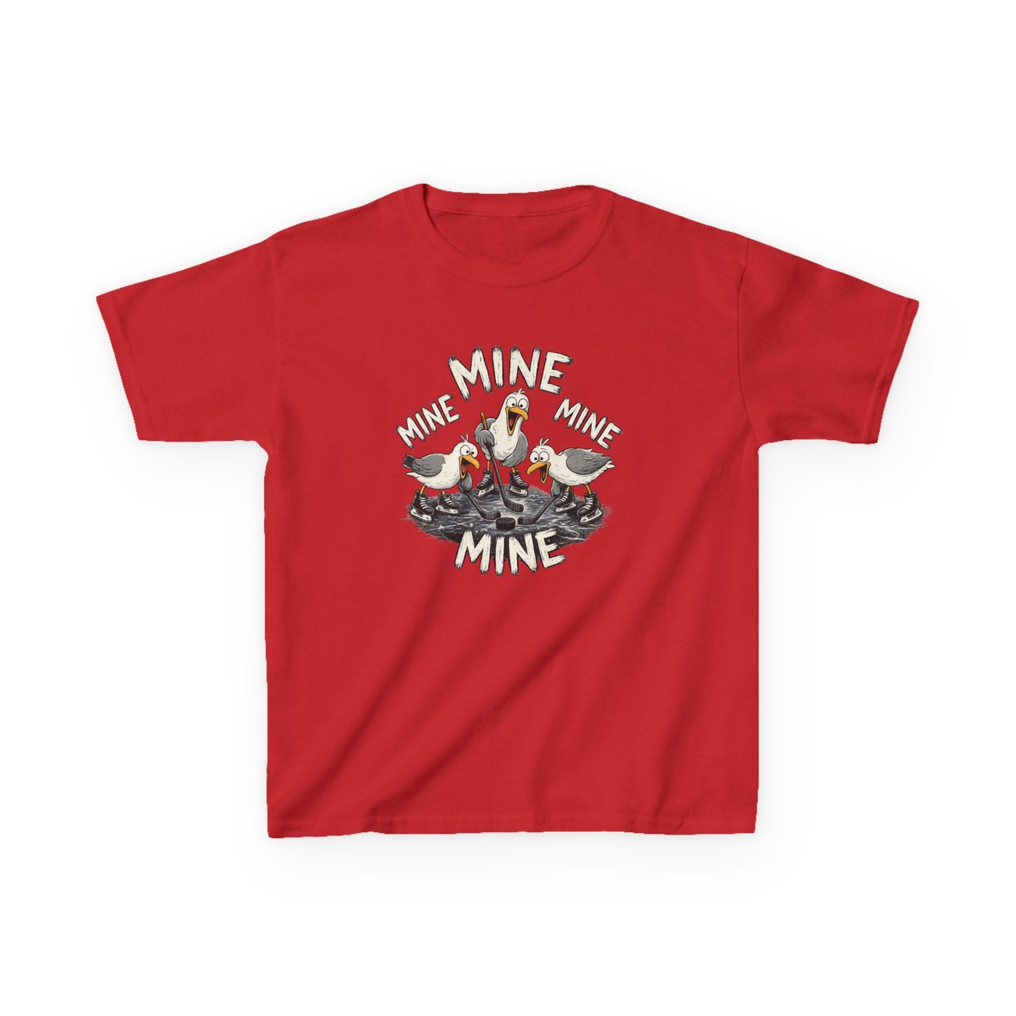 Mine Mine Mine Hockey Shirt, Funny Hockey Tee, Seagull Hockey Shirt, Hockey Gift, Hockey Shirt, Rink Life Shirt, Hockey Humor Tee