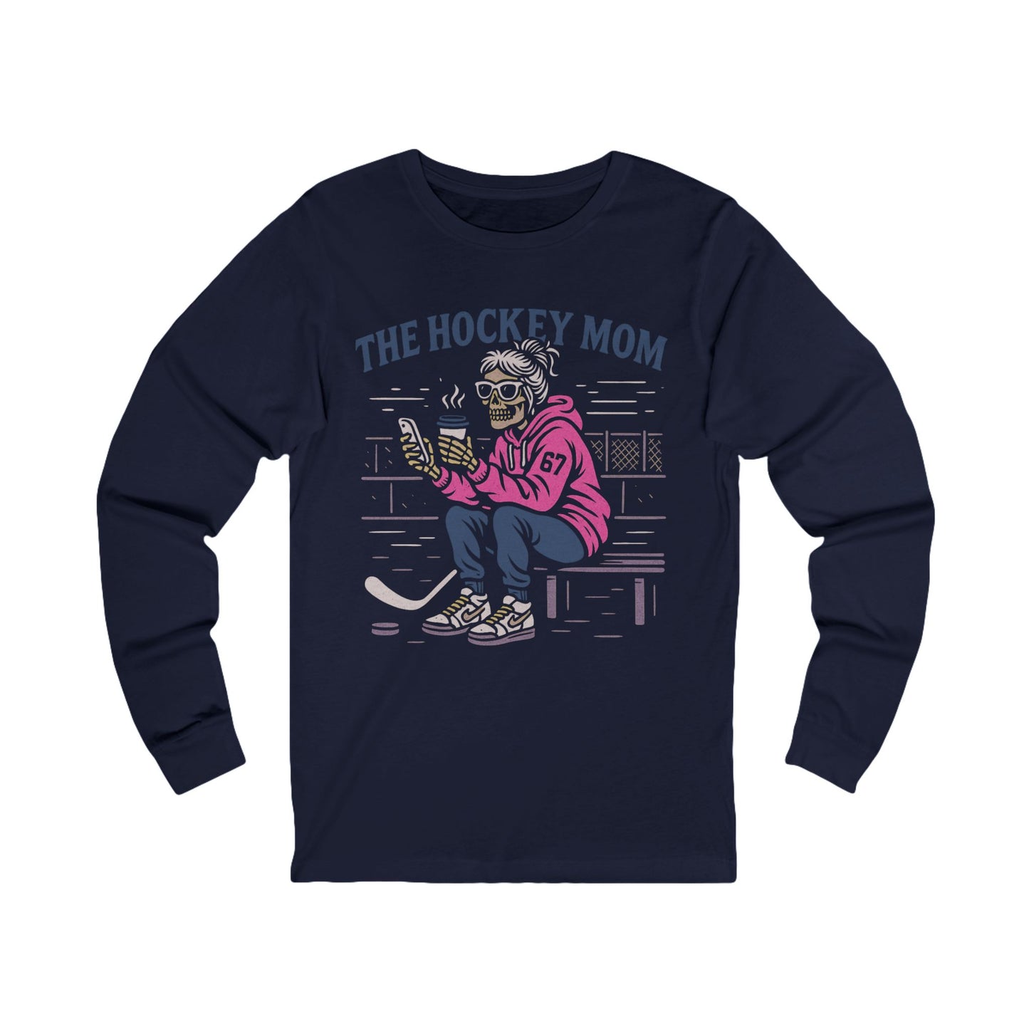 The Hockey Mom Long Sleeve Tee
